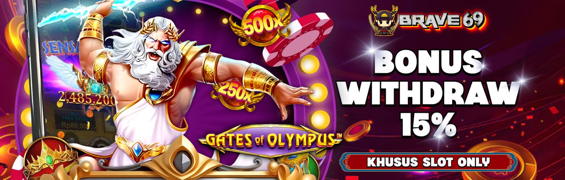 BONUS WD 15%	